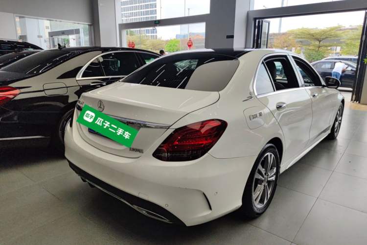 Used Mercedes-Benz C-Class 2021 C 200 L Fashion Edition Sport Version Rear Right 45 Deg