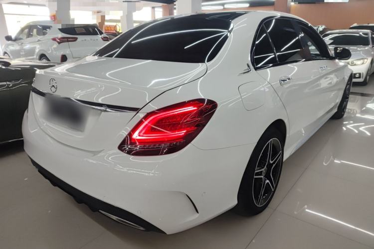 Used Mercedes-Benz C-Class 2021 C 260 L Sport Edition Star Collection Rear Right 45 Deg