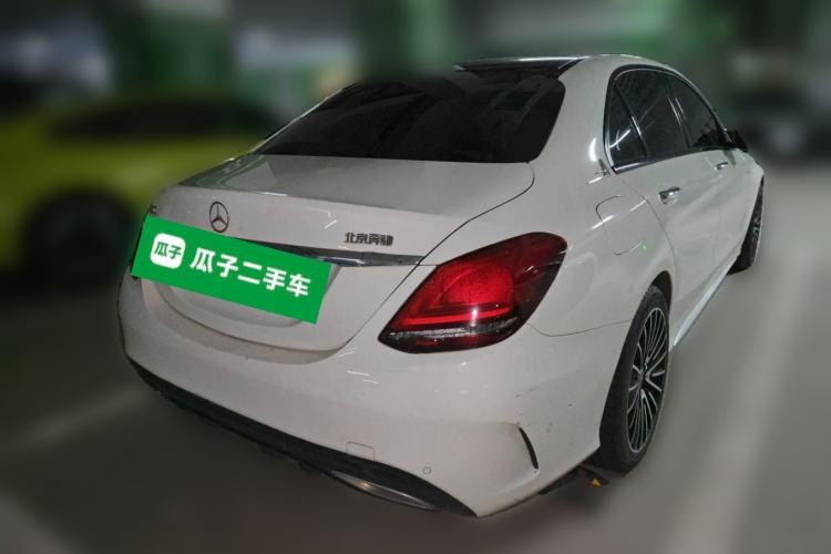 Used Mercedes-Benz C-Class 2021 C 260 L Sport Edition Star Collection Rear Right 45 Deg