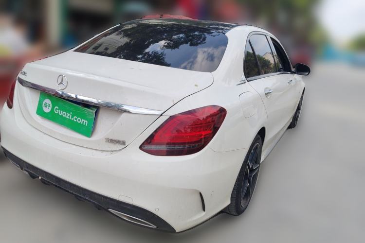 Used Mercedes-Benz C-Class 2021 C 260 L Sport Edition Star Collection Rear Right 45 Deg