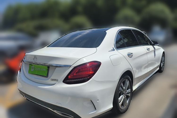 Used Mercedes-Benz C-Class 2021 C 200 L Fashion Edition Sport Version Rear Right 45 Deg