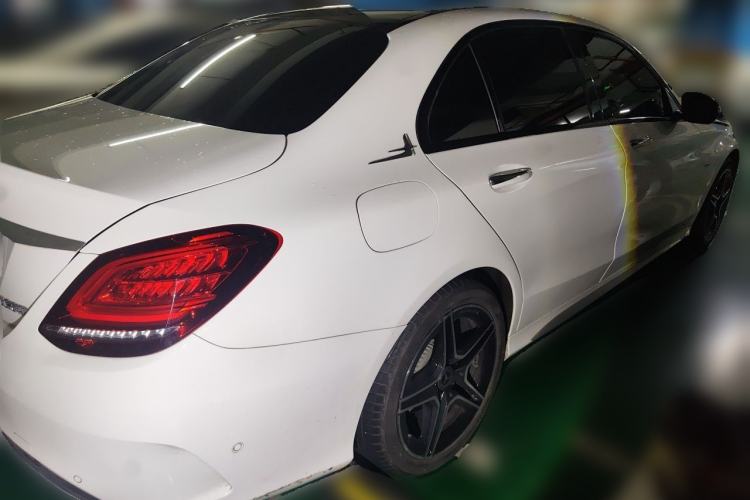 Used Mercedes-Benz C-Class 2021 C 260 L Sport Edition Star Collection Rear Right 45 Deg