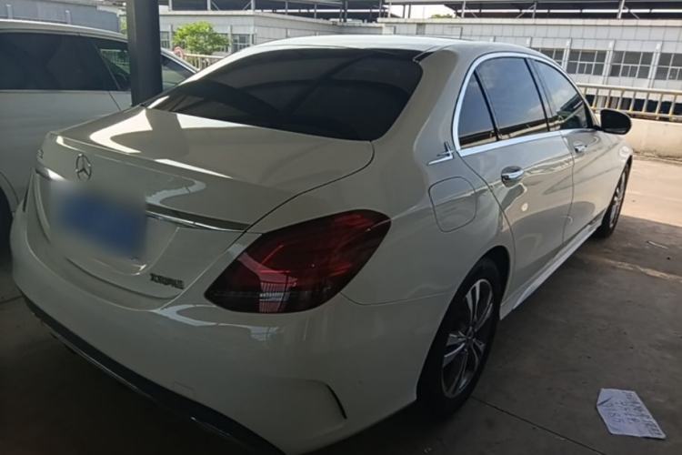 Used Mercedes-Benz C-Class 2021 C 200 L Fashion Edition Sport Version Rear Right 45 Deg