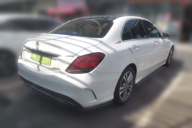 Used Mercedes-Benz C-Class 2021 C 200 L Fashion Edition Sport Version Rear Right 45 Deg