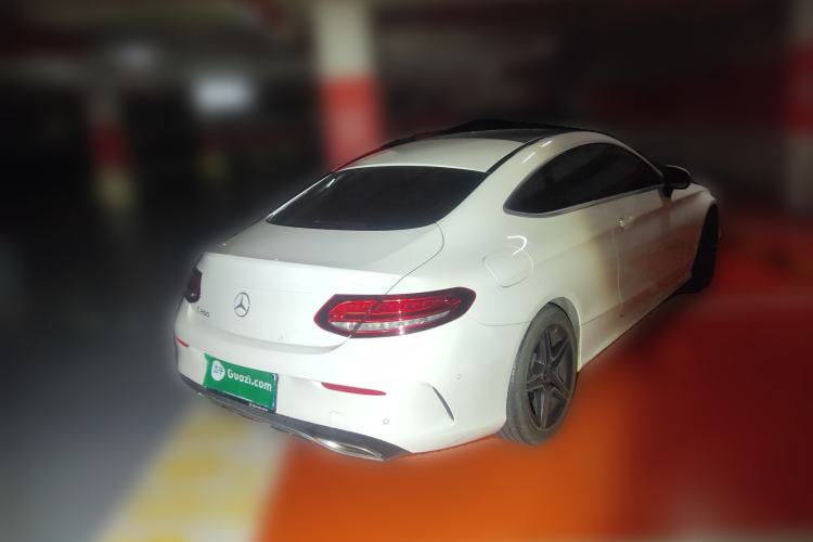 Used Mercedes-Benz C-Class 2021 C 260 Coupe Rear Right 45 Deg