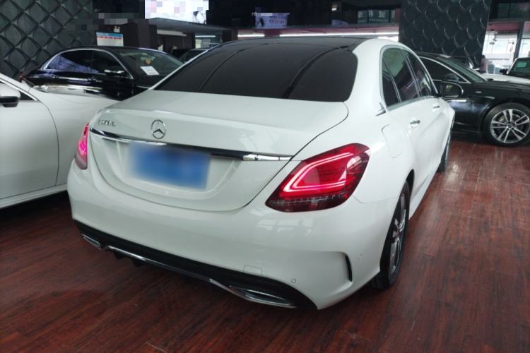 Used Mercedes-Benz C-Class 2021 C 200 L Fashion Edition Sport Version Rear Right 45 Deg