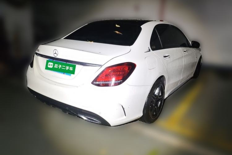 Used Mercedes-Benz C-Class 2021 C 260 L Sport Edition Star Collection Rear Right 45 Deg