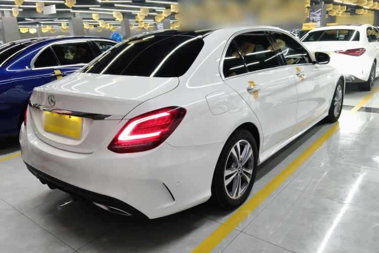 Used Mercedes-Benz C-Class 2021 C 200 L Fashion Edition Sport Version Rear Right 45 Deg