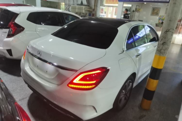 Used Mercedes-Benz C-Class 2021 C 260 L Sport Edition Rear Right 45 Deg
