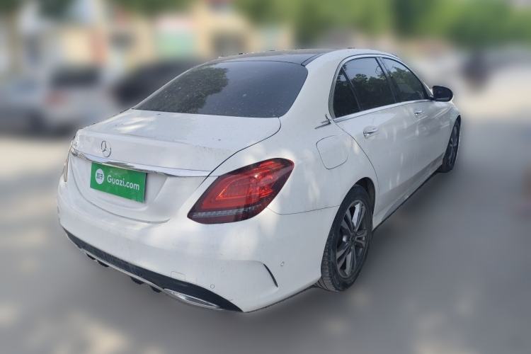 Used Mercedes-Benz C-Class 2021 C 200 L Fashion Edition Sport Version Rear Right 45 Deg