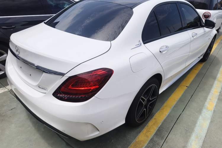 Used Mercedes-Benz C-Class 2021 C 260 L Sport Edition Star Collection Rear Right 45 Deg