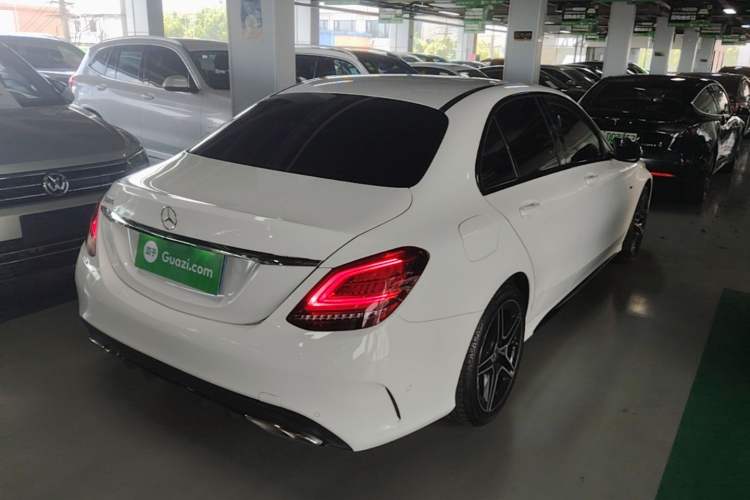 Used Mercedes-Benz C-Class 2021 C 260 Star Edition Rear Right 45 Deg
