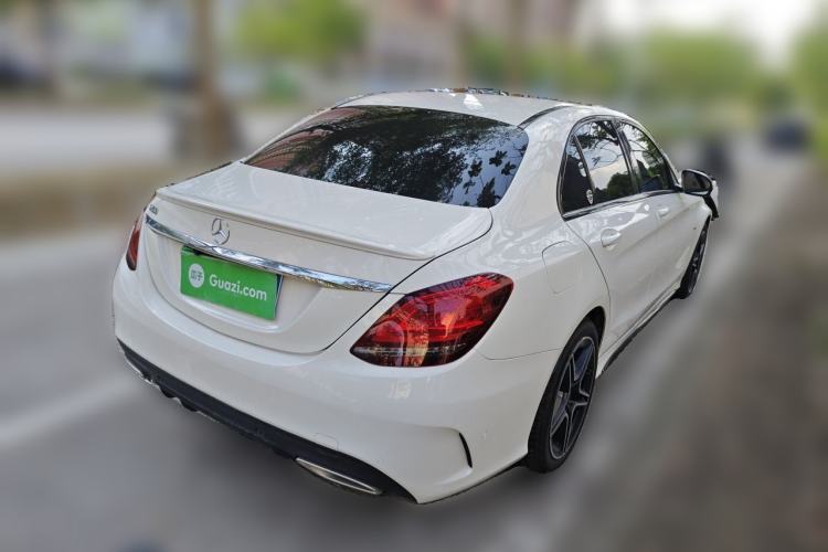 Used Mercedes-Benz C-Class 2021 C 260 Star Edition Rear Right 45 Deg