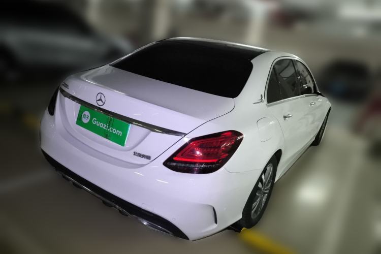 Used Mercedes-Benz C-Class 2021 C 200 L Fashion Edition Sport Version Rear Right 45 Deg