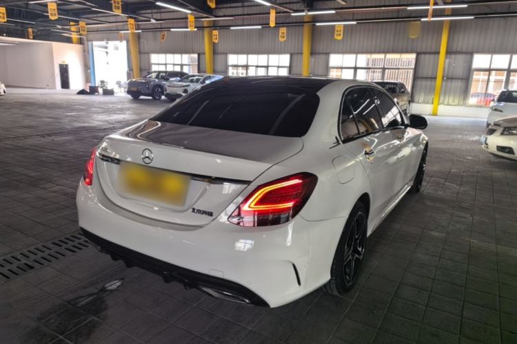 Used Mercedes-Benz C-Class 2021 C 260 L Sport Edition Star Collection Rear Right 45 Deg