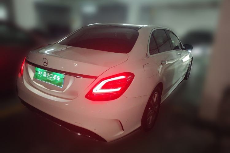 Used Mercedes-Benz C-Class 2021 C 200 L Fashion Edition Sport Version Rear Right 45 Deg