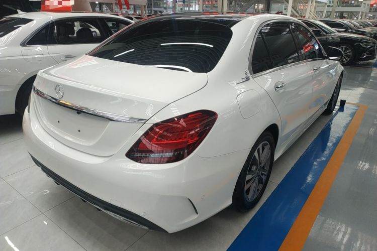 Used Mercedes-Benz C-Class 2021 C 200 L Fashion Edition Sport Version Rear Right 45 Deg