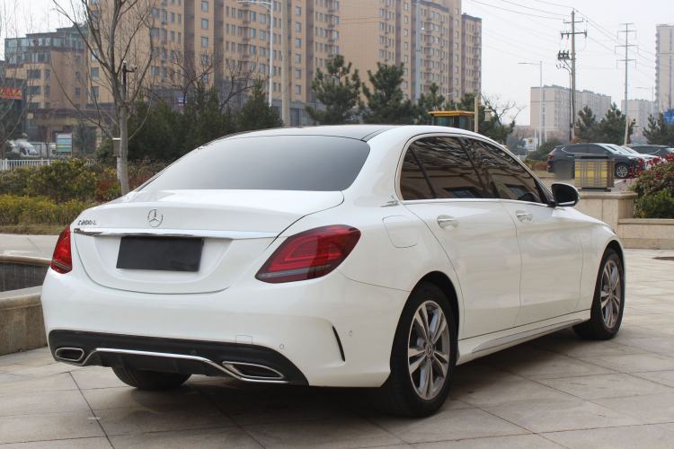 Used Mercedes-Benz C-Class 2021 C 200 L Fashion Edition Sport Version Rear Right 45 Deg