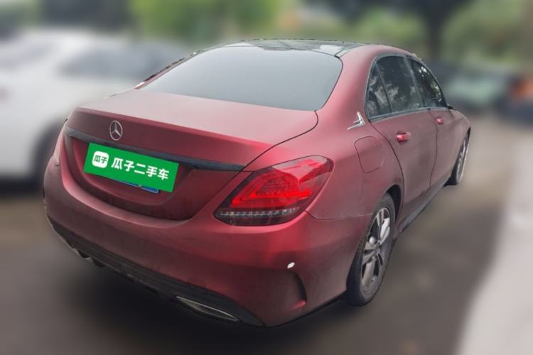 Used Mercedes-Benz C-Class 2021 C 200 L Fashion Edition Sport Version Rear Right 45 Deg