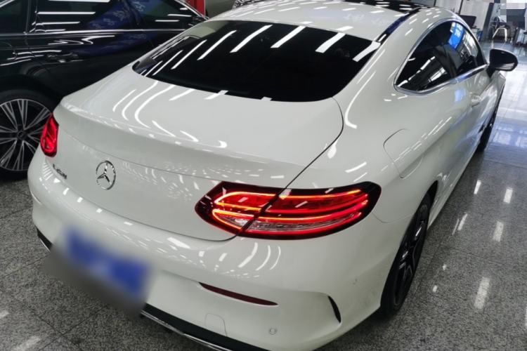 Used Mercedes-Benz C-Class 2021 C 260 Coupe Rear Right 45 Deg