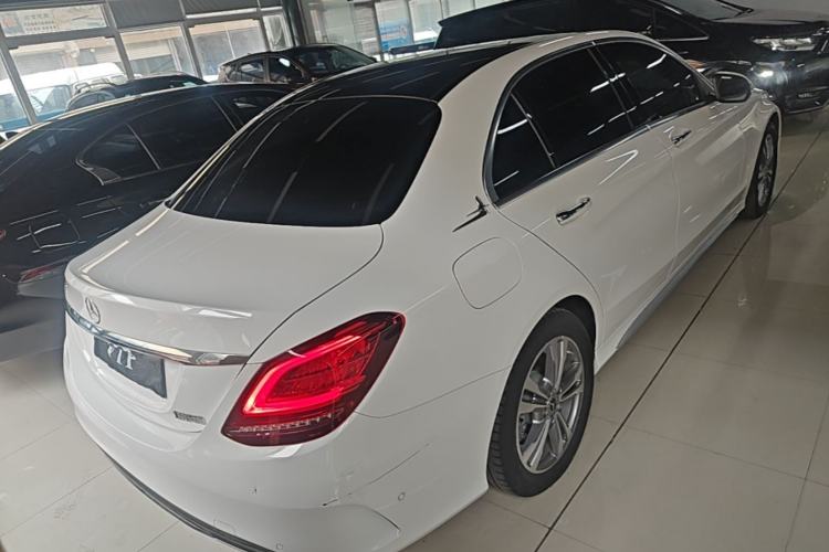 Used Mercedes-Benz C-Class 2021 C 200 L Fashion Edition Sport Version Rear Right 45 Deg