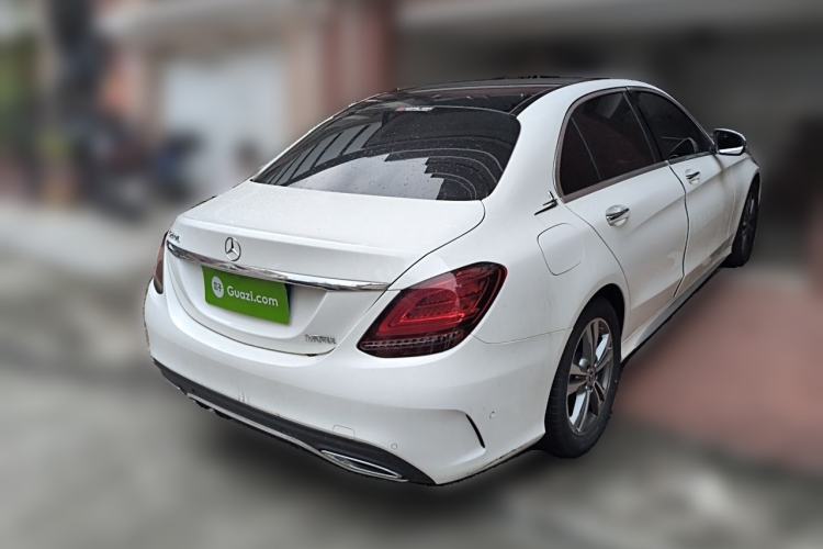 Used Mercedes-Benz C-Class 2021 C 200 L Fashion Edition Sport Version Rear Right 45 Deg