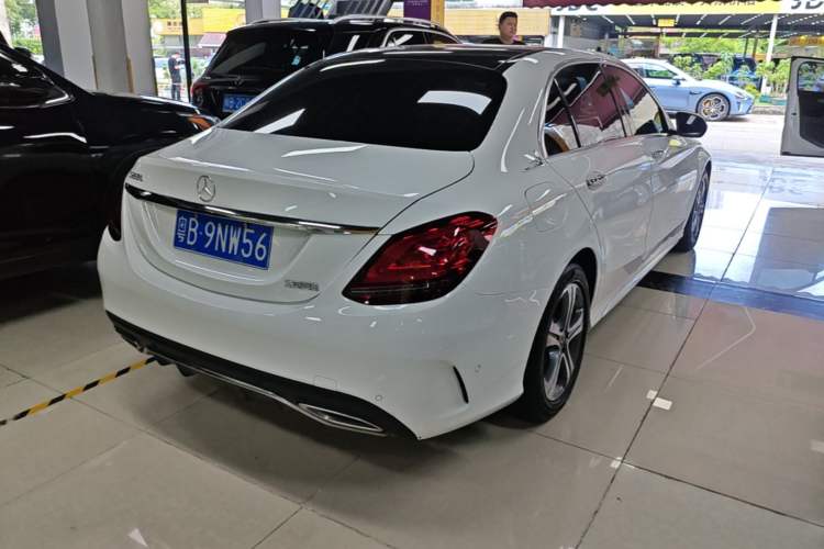 Used Mercedes-Benz C-Class 2021 C 260 L Sport Edition Rear Right 45 Deg