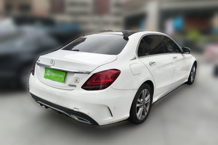 Used Mercedes-Benz C-Class 2021 C 200 L Fashion Edition Sport Version Rear Right 45 Deg