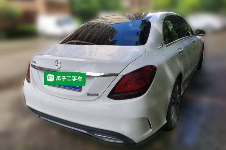 Used Mercedes-Benz C-Class 2021 C 200 L Fashion Edition Sport Version Rear Right 45 Deg