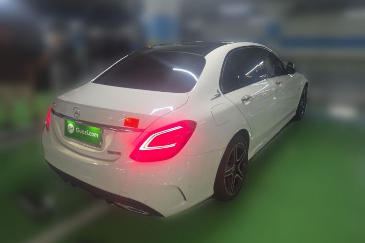 Used Mercedes-Benz C-Class 2021 C 260 L Sport Edition Star Collection Rear Right 45 Deg