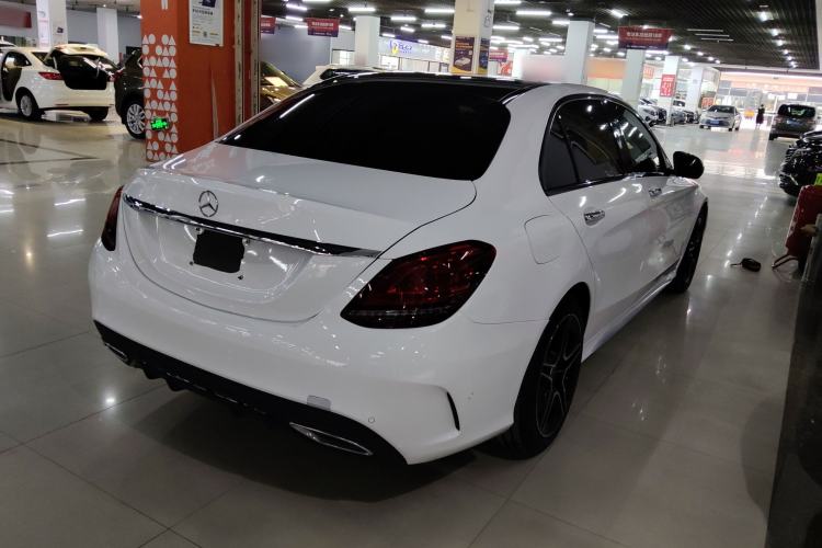 Used Mercedes-Benz C-Class 2021 C 260 L Sport Edition Star Collection Rear Right 45 Deg