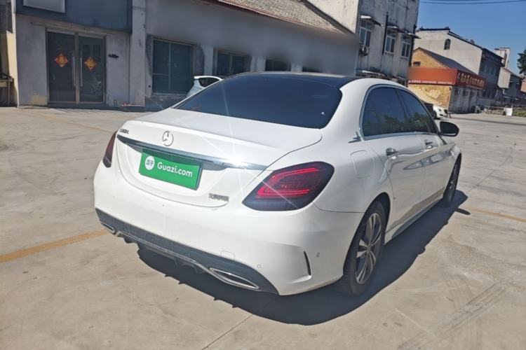 Used Mercedes-Benz C-Class 2021 C 200 L Fashion Edition Sport Version Rear Right 45 Deg
