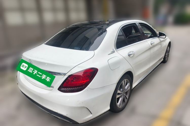 Used Mercedes-Benz C-Class 2021 C 200 L Fashion Edition Sport Version Rear Right 45 Deg