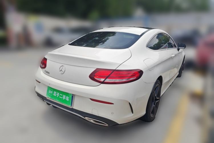 Used Mercedes-Benz C-Class 2021 C 260 Coupe Rear Right 45 Deg