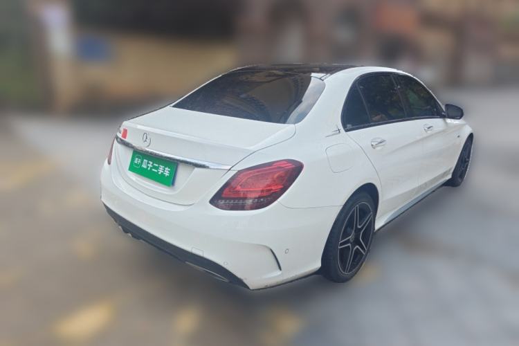 Used Mercedes-Benz C-Class 2021 C 260 L Sport Edition Star Collection Rear Right 45 Deg
