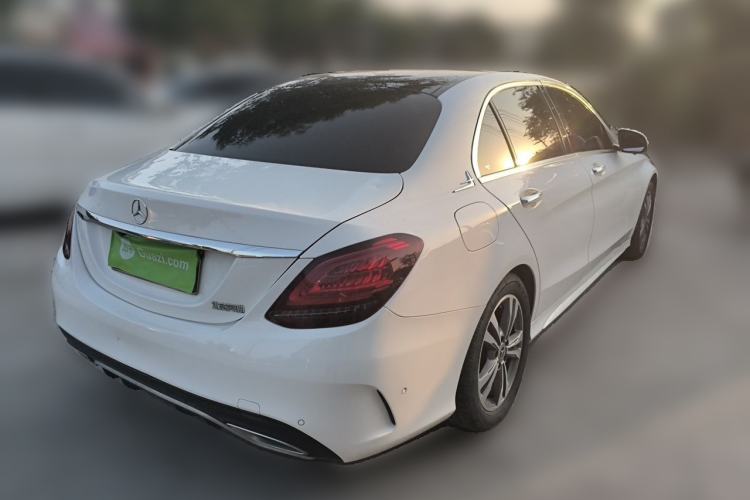 Used Mercedes-Benz C-Class 2021 C 200 L Fashion Edition Sport Version Rear Right 45 Deg