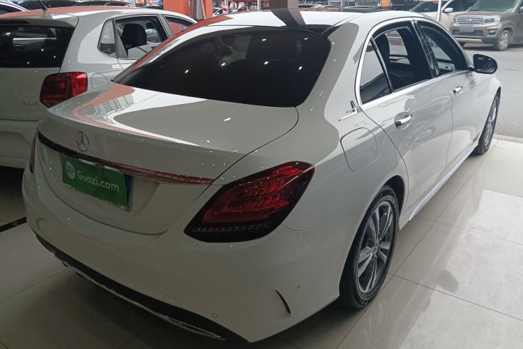 Used Mercedes-Benz C-Class 2021 C 200 L Fashion Edition Sport Version Rear Right 45 Deg
