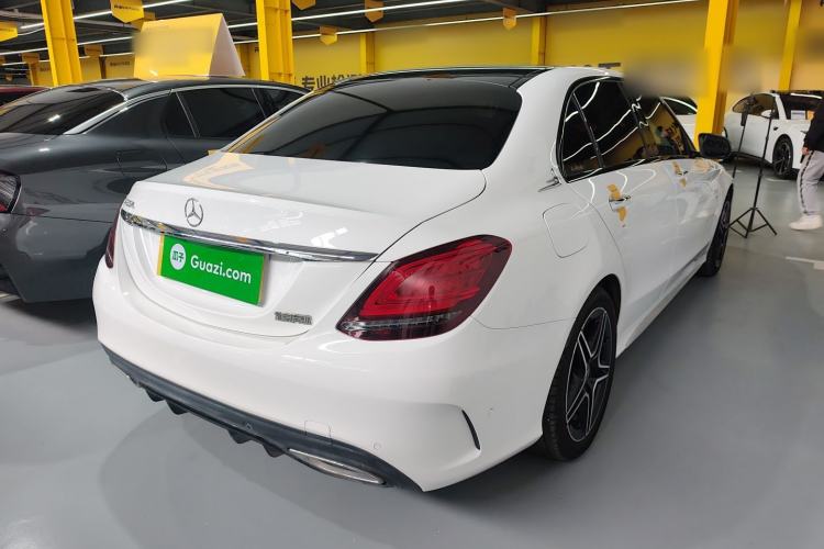 Used Mercedes-Benz C-Class 2021 C 260 L Sport Edition Star Collection Rear Right 45 Deg