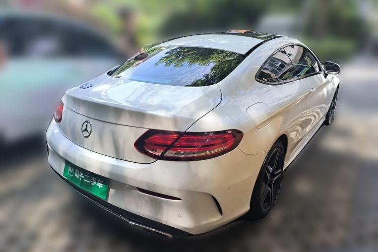 Used Mercedes-Benz C-Class 2021 C 260 Coupe Rear Right 45 Deg
