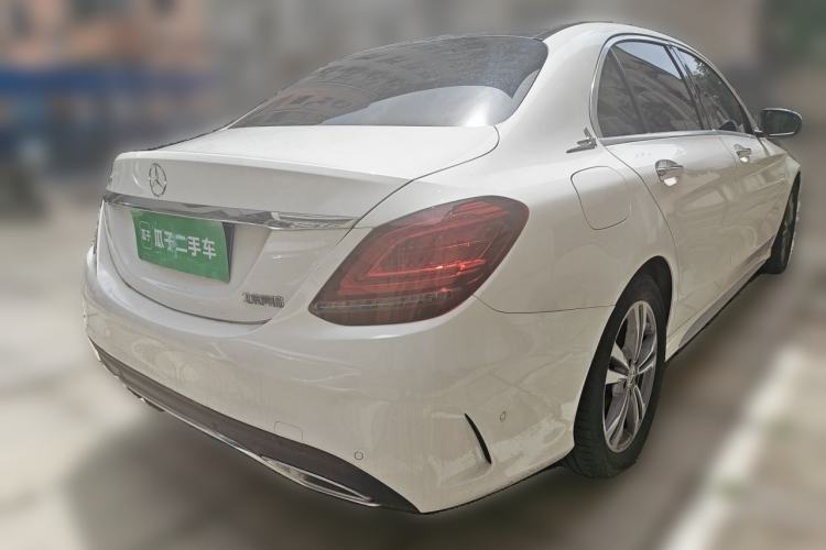 Used Mercedes-Benz C-Class 2021 C 200 L Fashion Edition Sport Version Rear Right 45 Deg