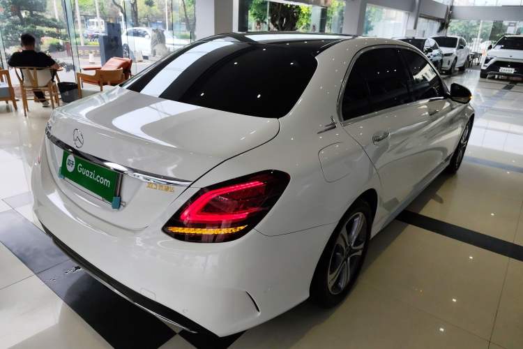 Used Mercedes-Benz C-Class 2021 C 260 L Sport Edition Rear Right 45 Deg