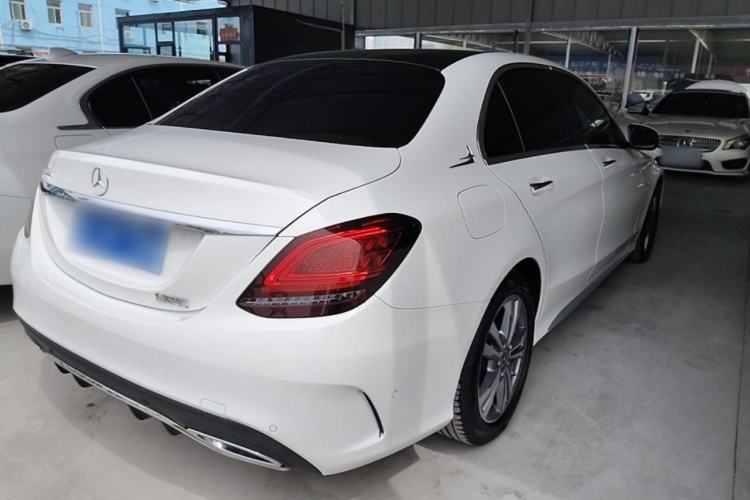 Used Mercedes-Benz C-Class 2021 C 200 L Fashion Edition Sport Version Rear Right 45 Deg