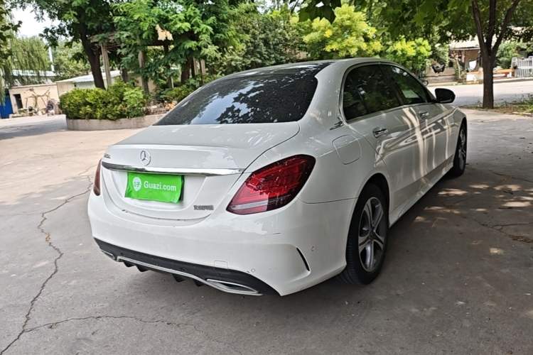 Used Mercedes-Benz C-Class 2021 C 260 L Sport Edition Rear Right 45 Deg