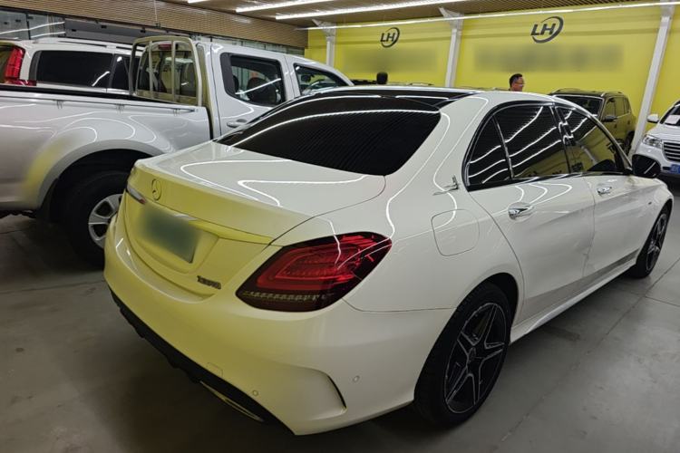 Used Mercedes-Benz C-Class 2021 C 260 L Sport Edition Star Collection Rear Right 45 Deg