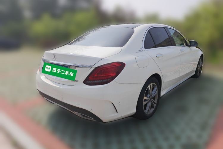 Used Mercedes-Benz C-Class 2021 C 200 L Fashion Edition Sport Version Rear Right 45 Deg