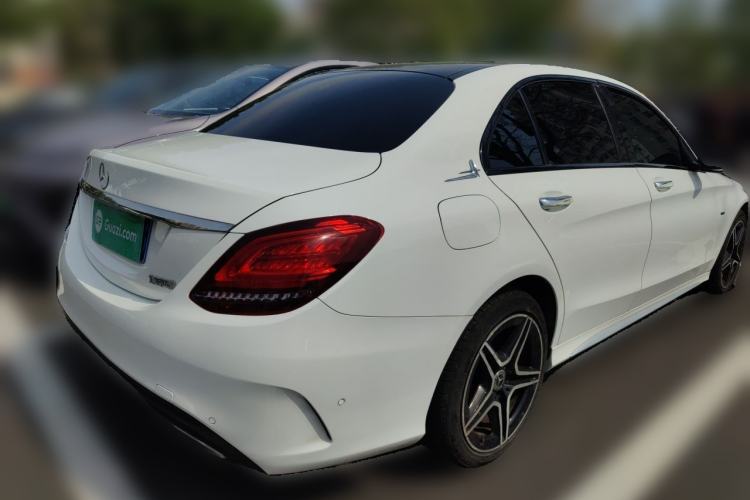 Used Mercedes-Benz C-Class 2021 C 260 L Sport Edition Star Collection Rear Right 45 Deg