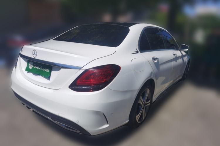 Used Mercedes-Benz C-Class 2021 C 260 L Sport Edition Rear Right 45 Deg