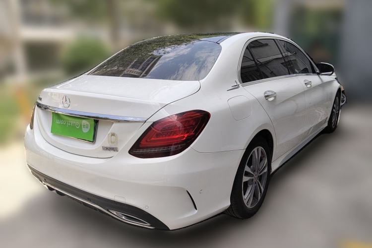 Used Mercedes-Benz C-Class 2021 C 200 L Fashion Edition Sport Version Rear Right 45 Deg