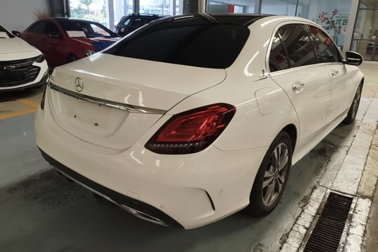 Used Mercedes-Benz C-Class 2021 C 200 L Fashion Edition Sport Version Rear Right 45 Deg