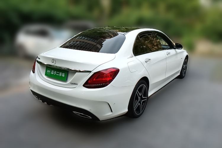 Used Mercedes-Benz C-Class 2021 C 260 L Sport Edition Star Collection Rear Right 45 Deg